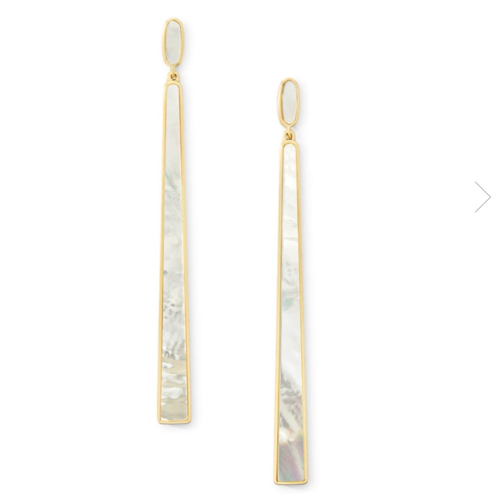 Kendra Scott Brooklyn Earrings Gld/Mother of Pearl